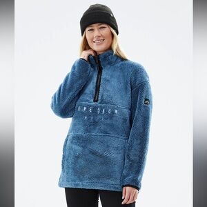 DOPE Blue Fleece Women's Sweater